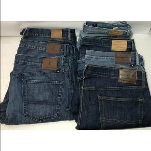 40x30 LOT Seven (7): Lucky Brand Blue Denim Jeans